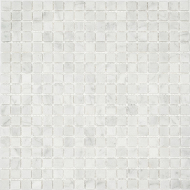 Мозаика Pietrine Bianco Aspen MAT, 15х15х4 мм, MOSAICSTORY 30010