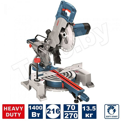 Пила торцовочная GCM 800 SJ Professional BOSCH (0601B19000)