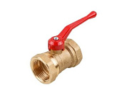 Кран шаровый 1" стандарт вн.-вн. ручка PN1,6 МПа, 11Б27п7, Цветлит ЦРБ0101