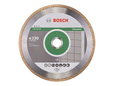 Алмазный круг Standard for Ceramic 230x25,4 мм BOSCH (2608602538)