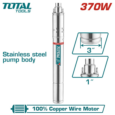 Насос погружной скважинный TOTAL TSWP3701