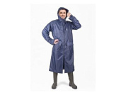 Плащ-дождевик ПВХ "Тайфун" р.56-58 рост 170-176 синий WATERWAY