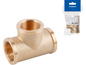 Тройник 1 1/4" вн.-вн.-вн., инд.упак. AV Engineering AVE306004L