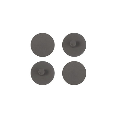 Заглушка пластик к эксцентрику серый графит (06) (упак.-1тыс.шт.) PL 52858