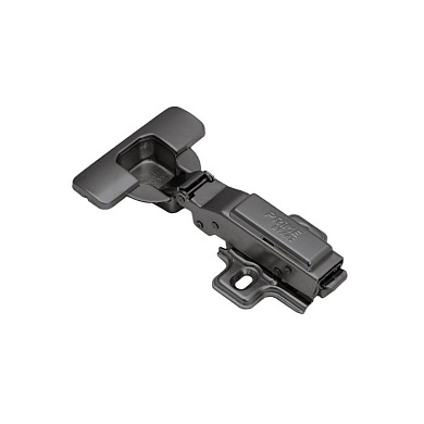 Петля накладная без пружины 48мм h2 сlip-on черный никель, саморезы, заглушки, упак 2 шт., PRIME by AKS 116962