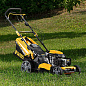 Газонокосилка бензиновая GLD-520SP, 196 куб.см, ширина 52 см, самоходная, 7 уровней,травосборник 60 л Denzel 58804