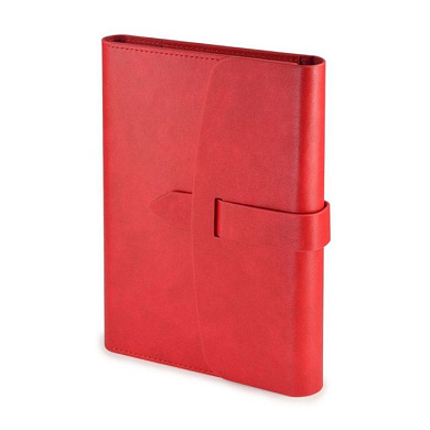 Ежедневник недатированный "Senate", А5, 272 страницы, красный
