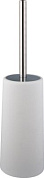 Туалетный ершик, пластик, белый + хром Ledeme L911-1