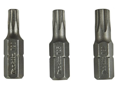 Бита T20/T25/T30, 25 мм, C-form, 3 шт. Makita B-24533