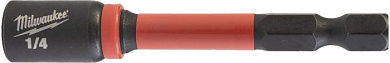 Насадка торцевая Milwaukee Shockwave 1/4" Hex -1/4" x 65 мм 4932492436