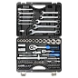 Набор инструмента 82 пр. 1/4''&1/2'' 6-гр Forsage F-4821-5