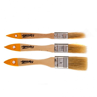 Набор кистей, 3 шт, плоские 1/2'', 3/4'', 1'' Sparta 841115
