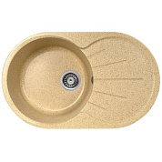 Мойка кухонная из мраморной крошки, песок, A02-21 Gerhans
