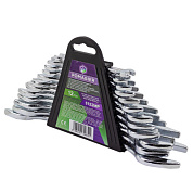 Набор рожковых ключей 12 пр. 6х7-30х32 мм POMAGIER POM-5122MP