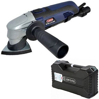 Машина ручная электрическая вибрационная,340Вт, 50Гц, 15000-21000 кол/мин Диолд МЭВ-0,34МФ кейс