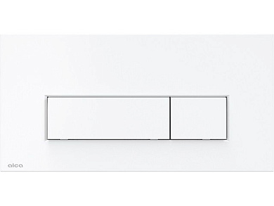 Кнопка для инсталляции, белый-мат, AlcaPlast M576