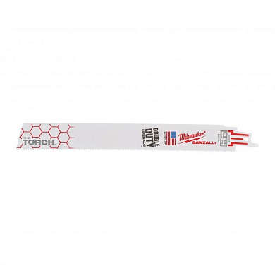 Полотно для сабельнгой пилы THE TORCH 230х1,8, 25 шт Milwaukee 48008787