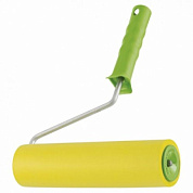 Валик прижимной резиновый с ручкой, 150 мм, D ручки 6 мм Сибртех 81033