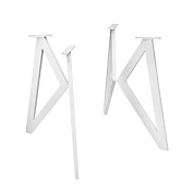 Подстолье HAROLD h720, белый (1компл=2шт) AKS 79867