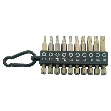 Набор бит TORX 1/4''х50 мм 10 пр Scheppach Sch-HW-S14