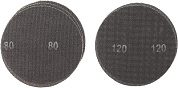 Круг шлифовальный сетчатый 225 мм, круг, P80, P120, 5 шт, KWB 49491006