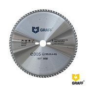 Пильный диск по металлу 305x30x80z EXPERT GRAFF 21830580