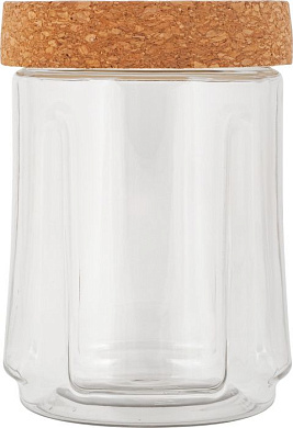 Банка для сыпучих продуктов Sugar&Spice Rosemary 0,75л с пробковой крышкой Пластик Репаблик SE105710996