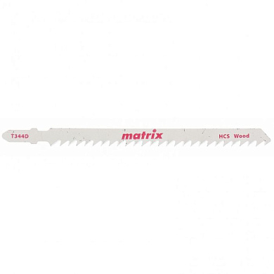 Полотна для электролобзика по дереву, 3 шт, T344D, 110 x 4 мм, HCS Matrix 78221
