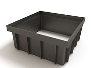 Надстройка к дождеприемнику 300х300, черный Ecoteck ДИ 01805000