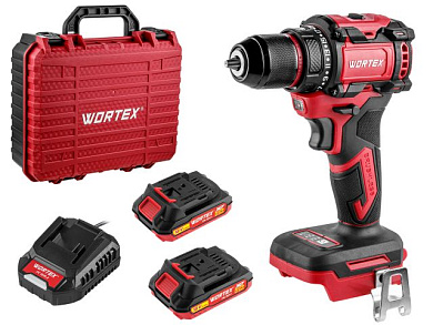Аккум. дрель-шуруповерт BD 2025 DLi в чем. ALL1 XLT БЕСЩЕТ, 18 В, 50 Н*м, 2х2 А*ч WORTEX 1329837