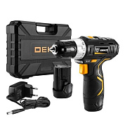 Дрель-шуруповерт аккумуляторная GCD12DU3 SET 4 DEKO 063-4140