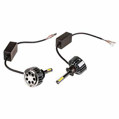 Автолампа-LED H3 25W 6000K 2500Lm 12/24V 1-конт ПРОТОН (4A) радиатор+вентилятор+контроллер к SKYWAY S08701038