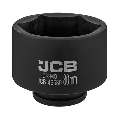 Головка ударная 80 мм 3/4'' 6-гр JCB JCB-46580