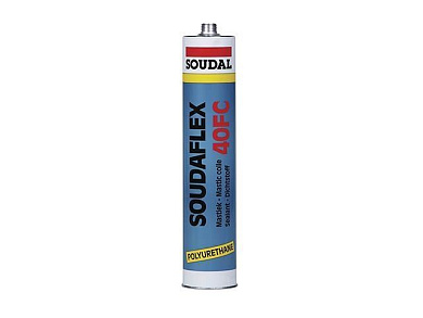 Клей-герметик полиуретановый Soudaflex 40FC черный 300 мл SOUDAL 155973