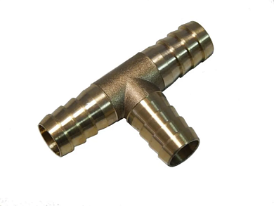 Разветвитель Т-образный, "елочка" 16 мм Forsage F-E102-6/6