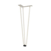 Опора меб. FLASH h410, слоновая кость AKS 111699