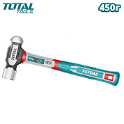 Молоток с шаровым бойком 450гр TOTAL THBPH61016