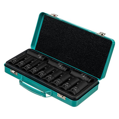 Набор ударных глубоких 6-гр. торцевых головок 1/2'' 10-24 мм 12 пр. Stels 13998