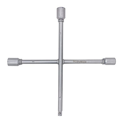 Ключ баллонный крестовой 1/2''-17-19-21 мм, 360 мм PATRON P-681C400