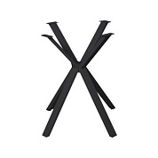 Подстолье VECTOR h714 под круглую столешницу, черный муар AKS 123194