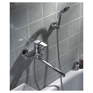 Смеситель для ванны, латунь, хром Ledeme L2263