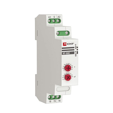 Реле времени (задержка выключ, после пропад, сигн,) RT-SBE12-240В EKF PROxima rt-sbe-12-240