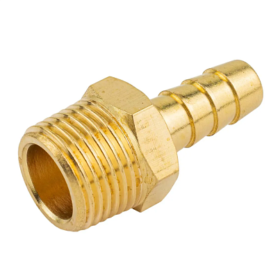 Переходник резьбовой, наруж. резьба 3/8"-"елочка" 8 мм Partner PA-MH06/05