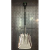 Лопата для снега алюминиевая 350x400x1380 мм H-D HD-H162A