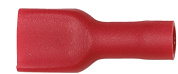 Разъем гнездовой полностью изолированный 6,3х0,8 мм, 0,5 - 1,5 кв. мм, красный WUMAX 155890511