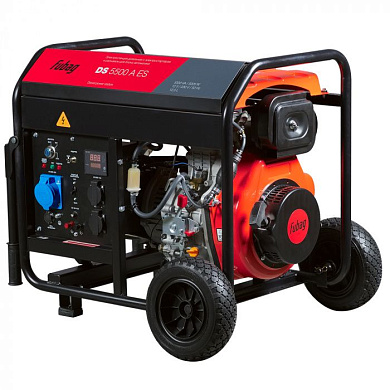 Генератор дизельный DS 5500 A ES с электростартером и коннектором автоматики Fubag 641694
