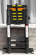 Стремянка телескопическая алюминевая бытовая 5,4 м, 14+14 ступ. RockForce RF-UP540-2