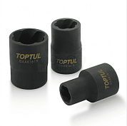 Ударная головка для сорванных граней 1/2'' Toptul серия BAAK