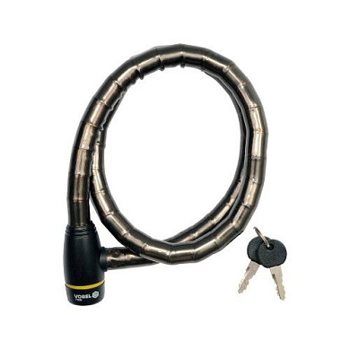 Замок велосипедный 18 мм х 1,0 м Vorel 77850