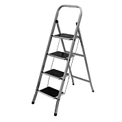 Стремянка 4 ступени, с резиновыми ковриками, Россия Сибртех 97869